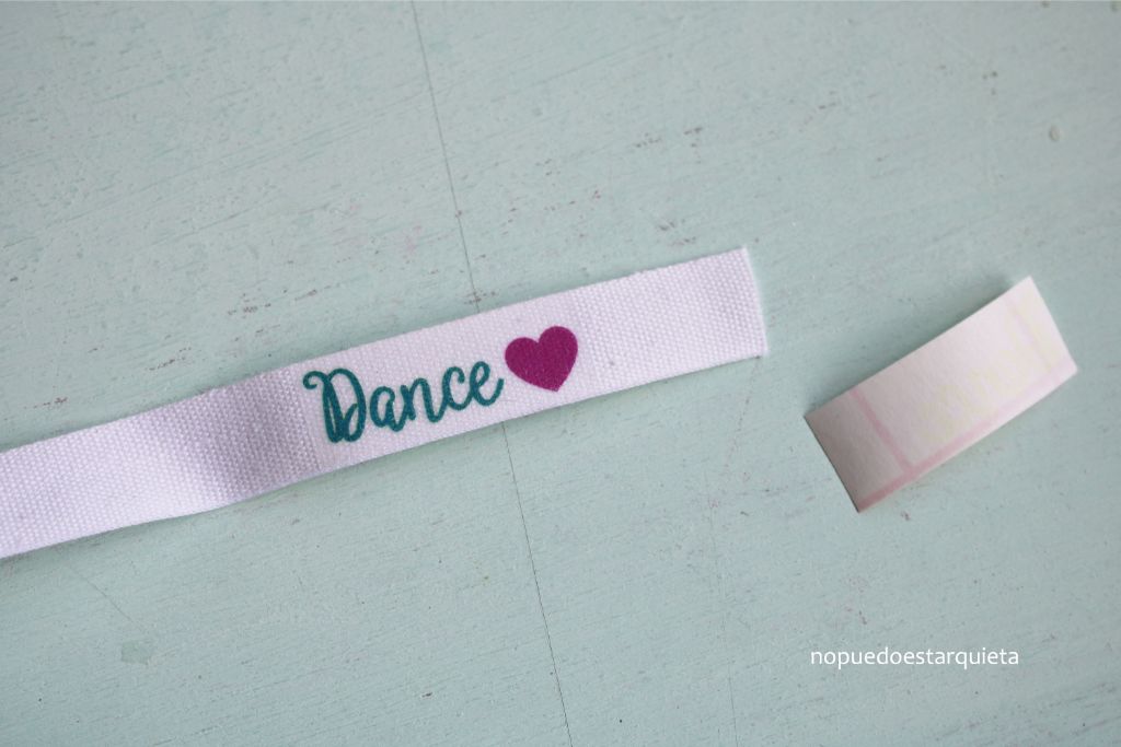 Cintas personalizadas para ropa