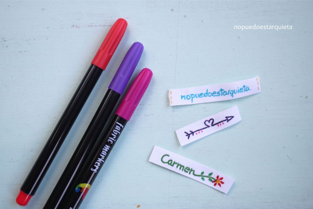 Cintas personalizadas para ropa DIY