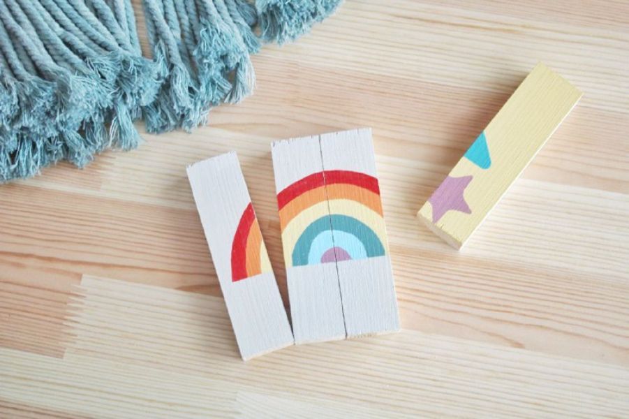 Puzzle de madera DIY