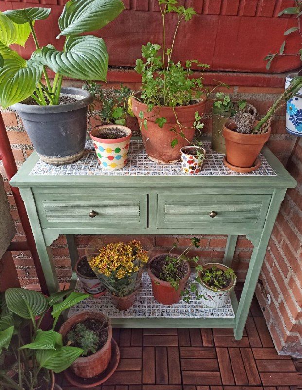 diy azulejos mueble