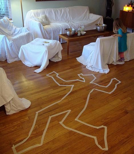 Crime scene Halloween